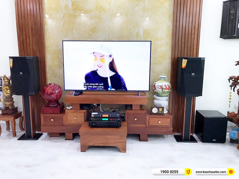 Lắp đặt d&agrave;n karaoke JBL hơn 55tr cho anh Hinh tại Nam Định (JBL XS12, CA-J602, BPR-5600, BJ-W25AV, BBS W500) 