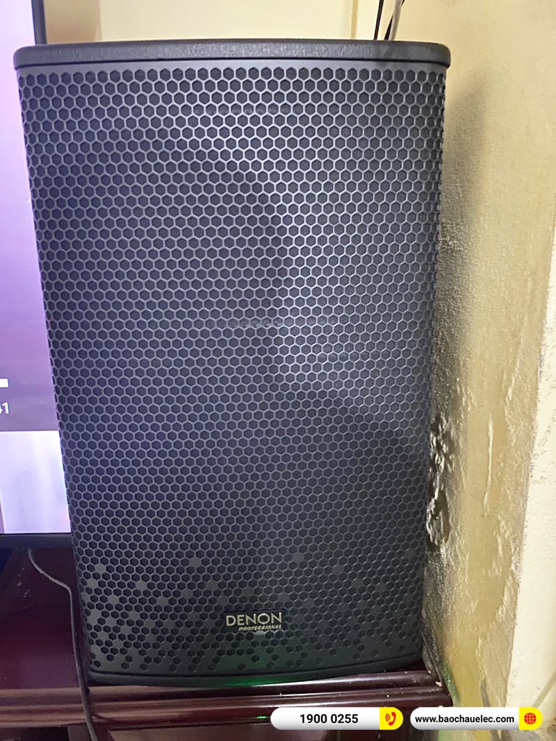 Lắp đặt dàn karaoke trị giá hơn 30 triệu cho anh Hưởng tại Nam Định (Denon DP-R212, APP MZ86, X5 Plus, SW512C, U900 Plus X) 