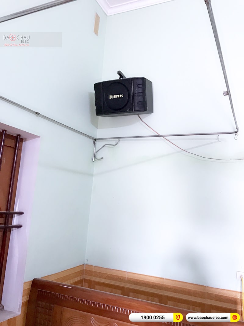 Lắp đặt dàn karaoke trị giá hơn 30 triệu cho anh Huy tại Nam Định