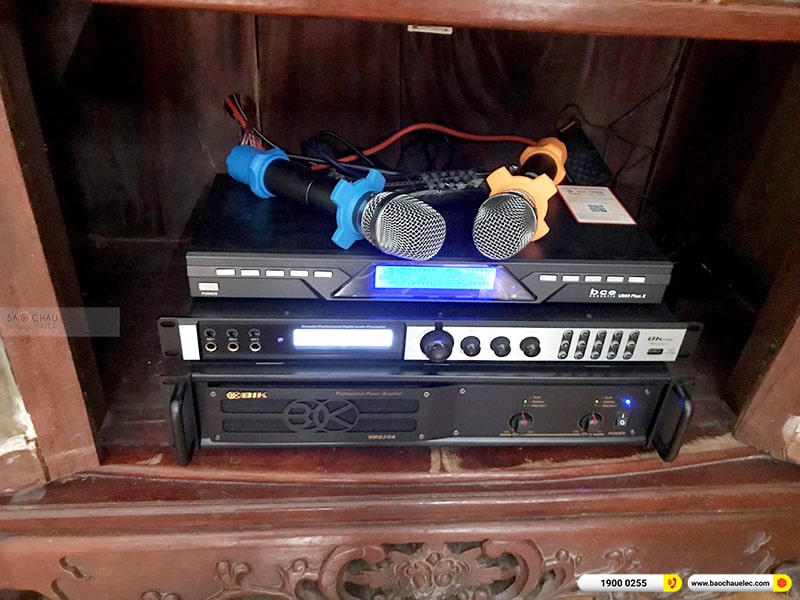 Lắp đặt dàn karaoke trị giá hơn 30 triệu cho anh Huy tại Nam Định