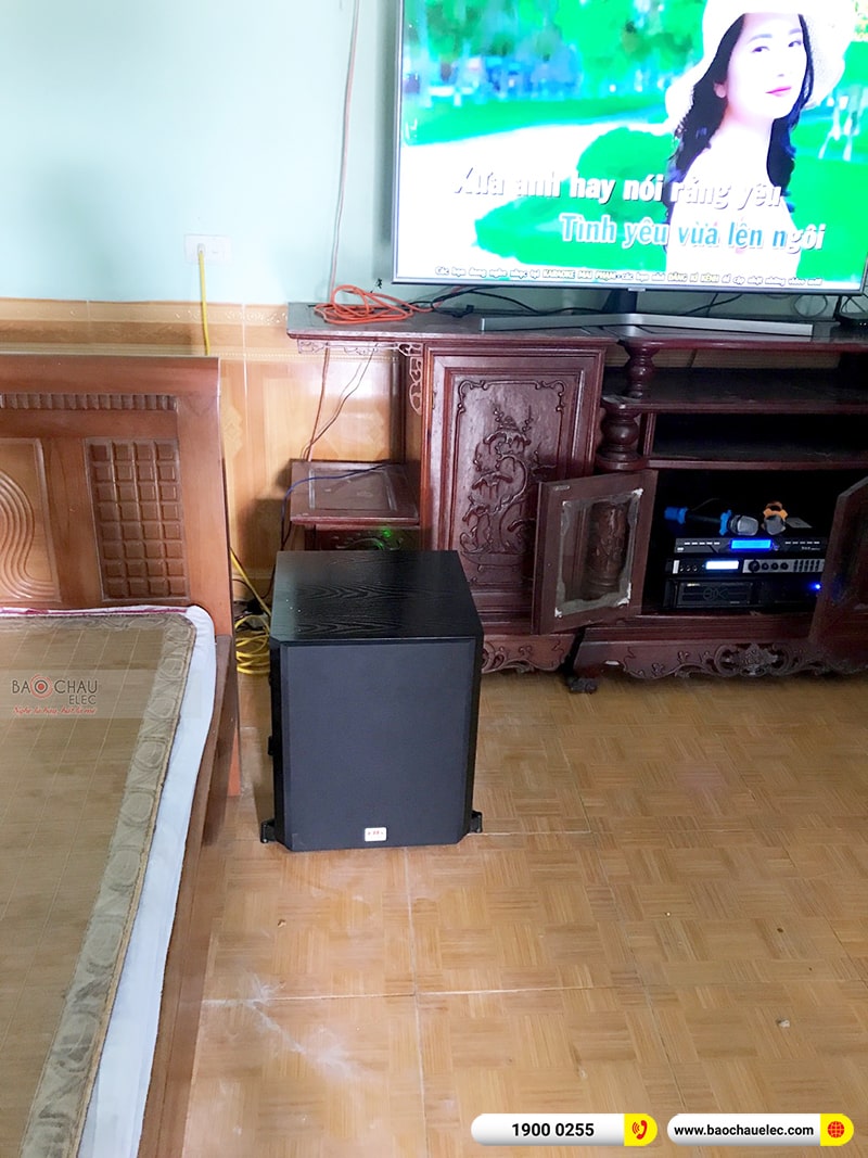 Lắp đặt dàn karaoke trị giá hơn 30 triệu cho anh Huy tại Nam Định