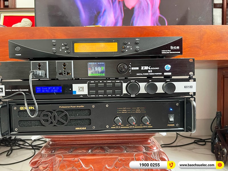 Lắp đặt dàn karaoke trị giá gần 100 triệu cho anh Kình tại Nam Định (JBL PRX412M, VM830A, KX180A, PRX418S, UGX12 Plus)