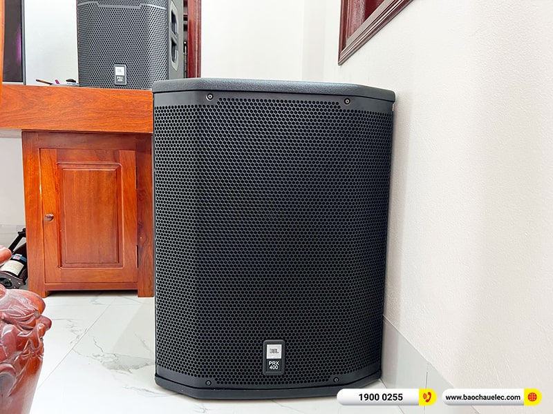 Lắp đặt dàn karaoke trị giá gần 100 triệu cho anh Kình tại Nam Định (JBL PRX412M, VM830A, KX180A, PRX418S, UGX12 Plus)
