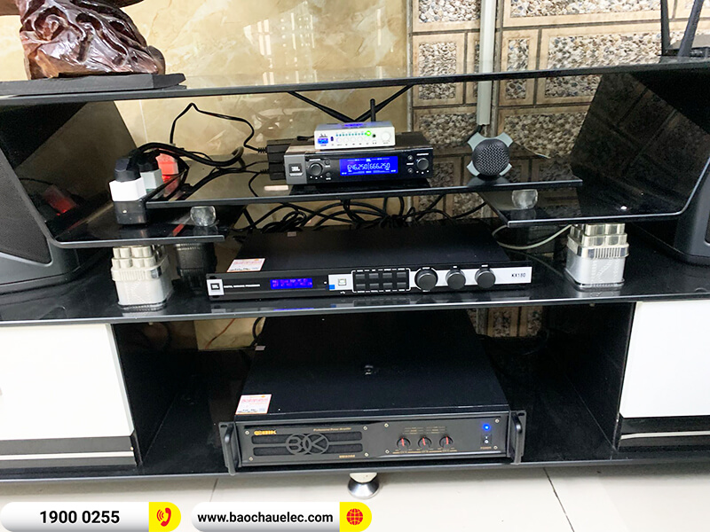 Lắp đặt dàn karaoke trị giá hơn 70 triệu cho anh Lợi ở TPHCM (RCF X-MAX 12, BIK VM 830A, JBL KX180A, BIK BJ-W35, JBL VM200)