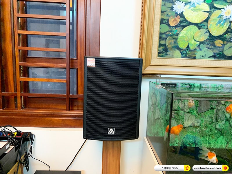 Lắp đặt dàn karaoke trị giá gần 50 triệu cho anh Lương tại Hà Nội (Amate Key 10, BPA-6200, BKSound X5 Plus, R120SW, UGX12 Gold) 
