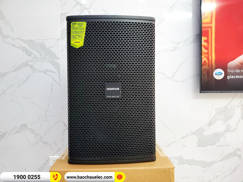 Lắp đặt dàn karaoke trị giá hơn 30 triệu cho anh Nhật ở Hà Nội (Domus DP6120 Max, APP Mz-66, BKSound X5 Plus, SW612-C, BCE U900 Plus X)