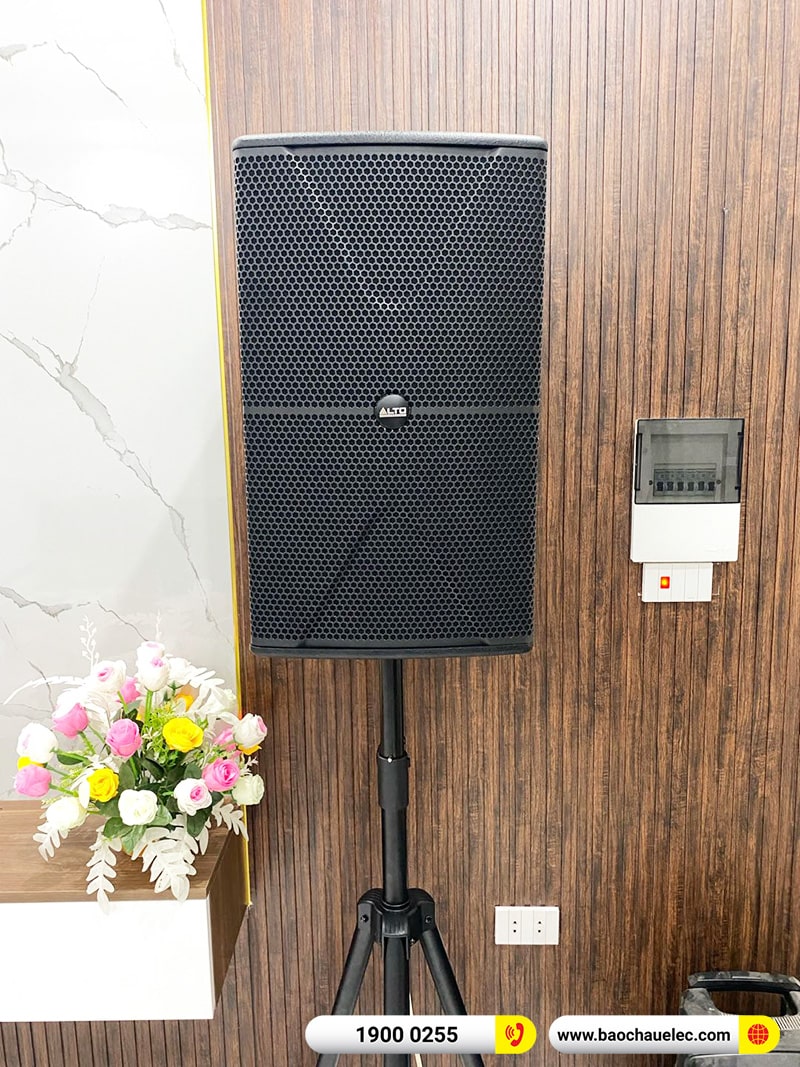 Lắp đặt dàn karaoke trị giá hơn 20 triệu cho anh Nhật tại Nam Định (Alto AT2000II, BKSound DKA 8500) 