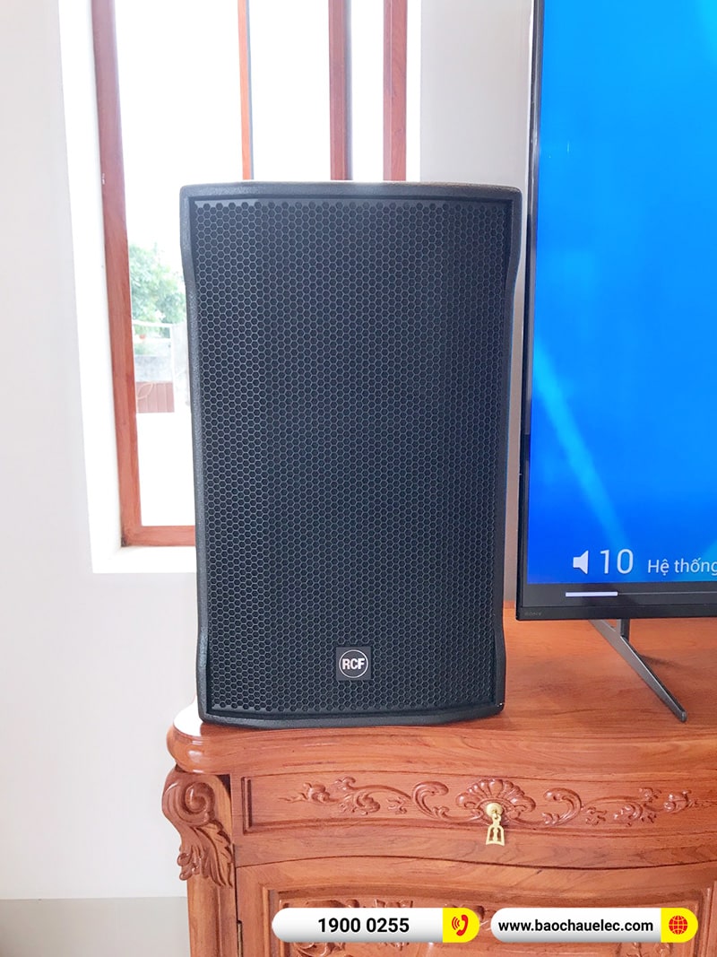 Lắp đặt dàn karaoke trị giá hơn 130 triệu cho anh Sơn tại Nam Định (RCF CMAX 4112, IPS3700, Xli2500, KX180A, JBL CV18S, JBL VM200) 