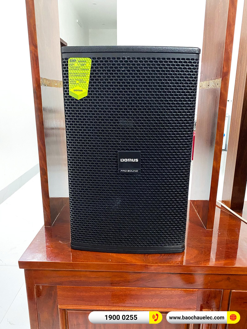 Lắp đặt dàn karaoke trị giá hơn 20 triệu cho anh Sơn tại Nam Định (Domus DP6120 Max, DSP-9000 Plus, Bik BJ-U100) 