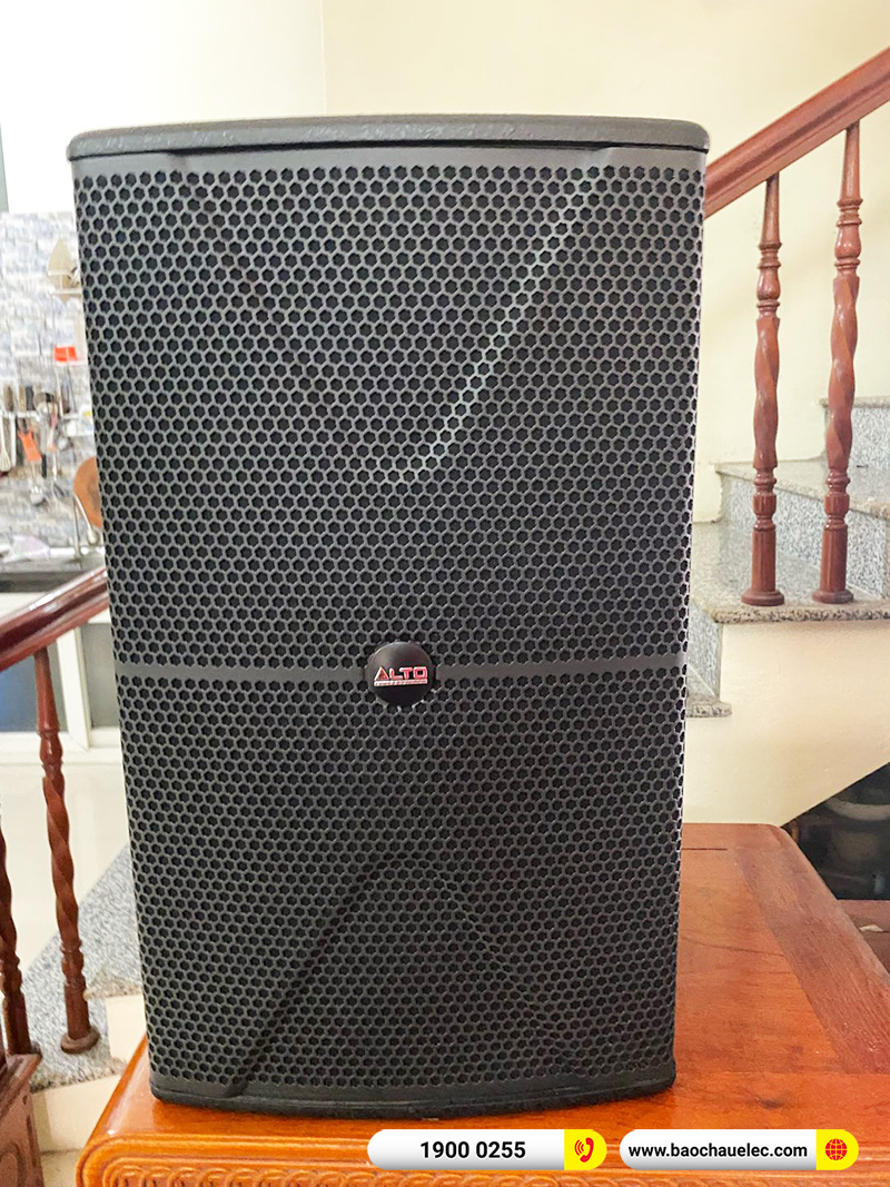 Lắp đặt dàn karaoke trị giá gần 30 triệu cho anh Thắng tại Nam Định (Alto AT2000II, BKSound DKA 8500, BKSound SW612C)