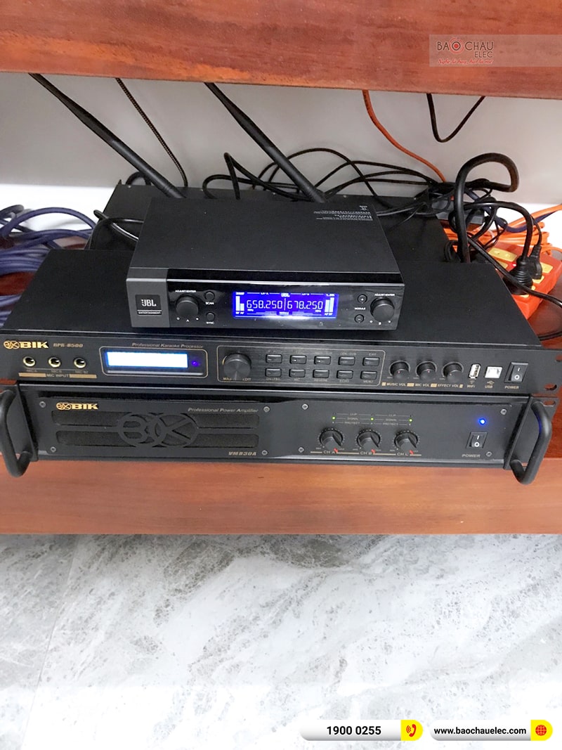 Lắp đặt dàn karaoke trị giá hơn 70 triệu cho anh Thế tại Nam Định (RCF EMAX 3112 MK2, VM830A, BPR-8500, BJ-W66 Plus, JBL VM200)