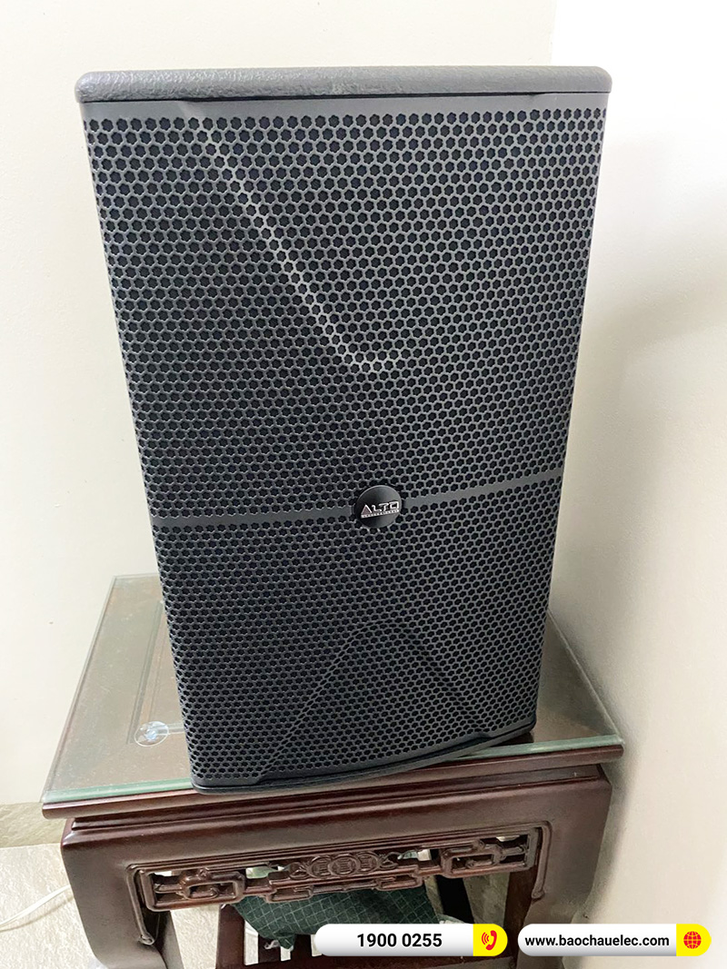 Lắp đặt dàn karaoke trị giá gần 30 triệu cho anh Thịnh tại Nam Định (Alto AT2000II, BKSound DKA 8500, SW612C) 