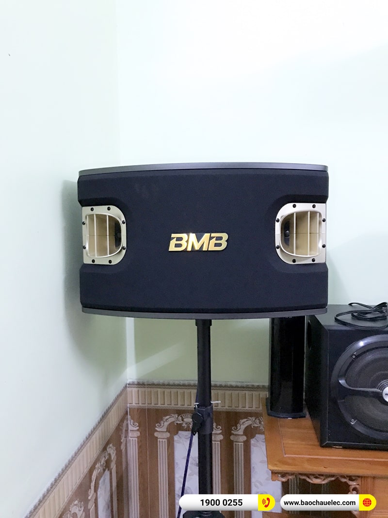 Lắp đặt dàn karaoke trị giá hơn 40 triệu cho anh Thuận tại Ninh Bình (BMB CSV 900SE, BKSound DKA 8500, BKSound SW815) 