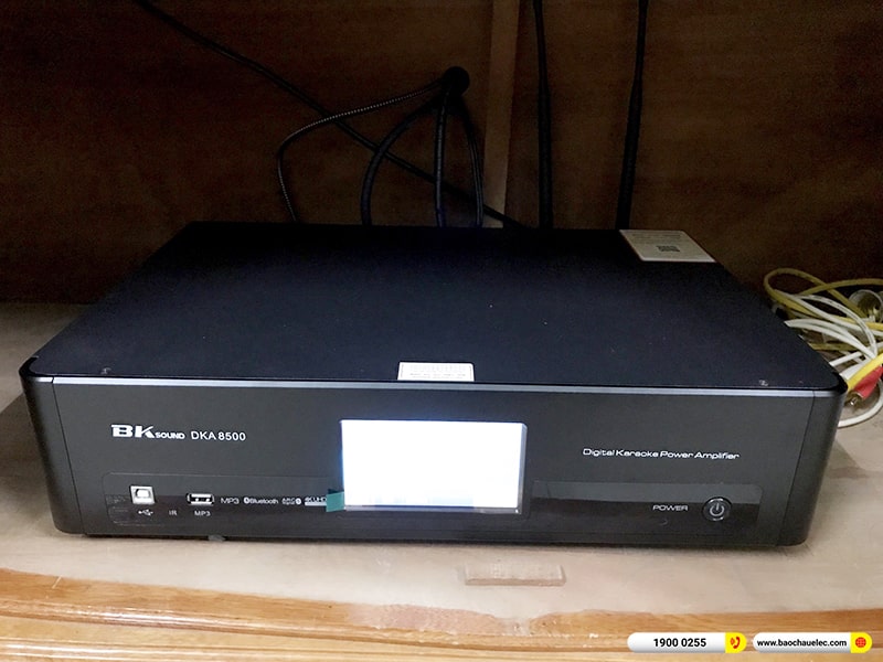 Lắp đặt dàn karaoke trị giá hơn 40 triệu cho anh Thuận tại Ninh Bình (BMB CSV 900SE, BKSound DKA 8500, BKSound SW815) 
