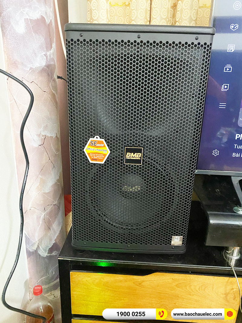 Lắp đặt dàn karaoke trị giá gần 40 triệu cho anh Tiến tại Nam Định (BMB CSS 1210SE, BKSound DKA 8500, SW512C) 