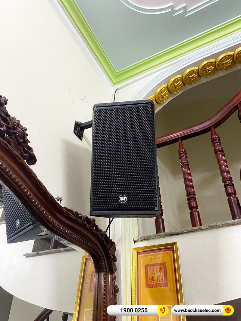Lắp đặt dàn karaoke trị giá hơn 50 triệu cho anh Tiến tại Nam Định (RCF X-MAX 10, BPA-6200, BPR-5600, SW612C, UGX12 Gold) 