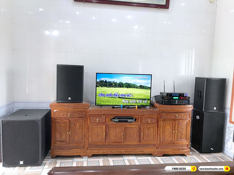 Lắp đặt dàn karaoke trị giá hơn 60 triệu cho anh Tới tại Nam Định (Amate Key 12, VM830A, BPR-5600, SX-SUB18+, BJ-U500)