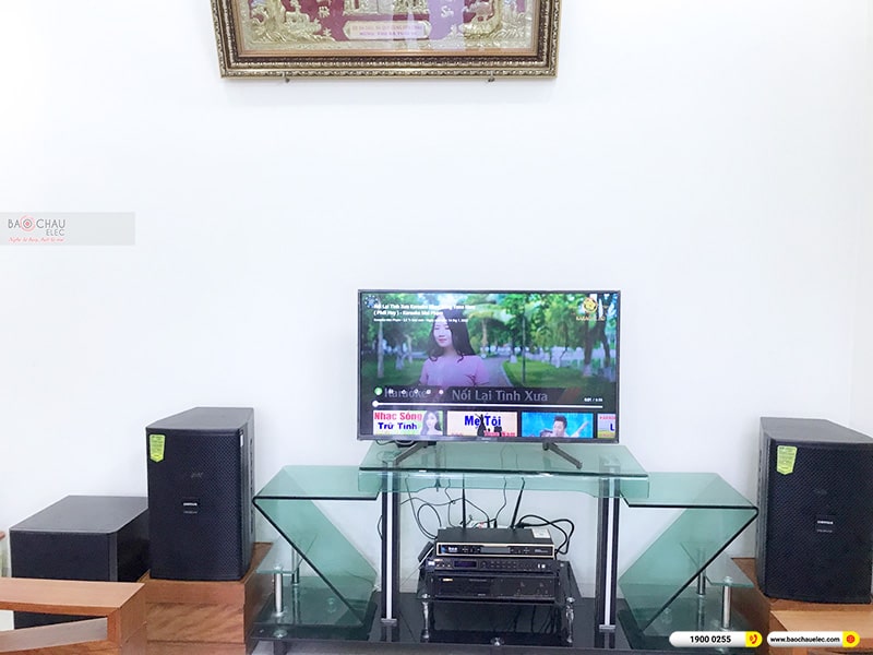 Lắp đặt dàn karaoke trị giá gần 40 triệu cho anh Vinh tại Nam Định