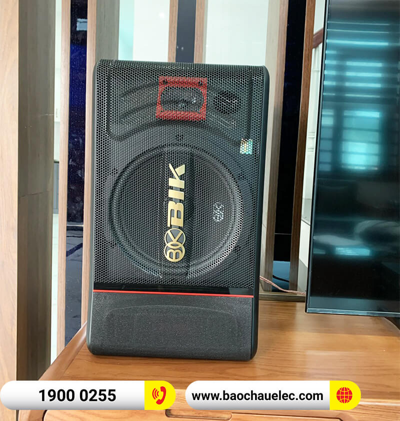 Lắp đặt dàn karaoke trị giá gần 25 triệu cho chị Hằng ở Nghệ An (BIK BJ S886II, BIK VM 620A, BKSound X5 Plus, BKSound SW312B)