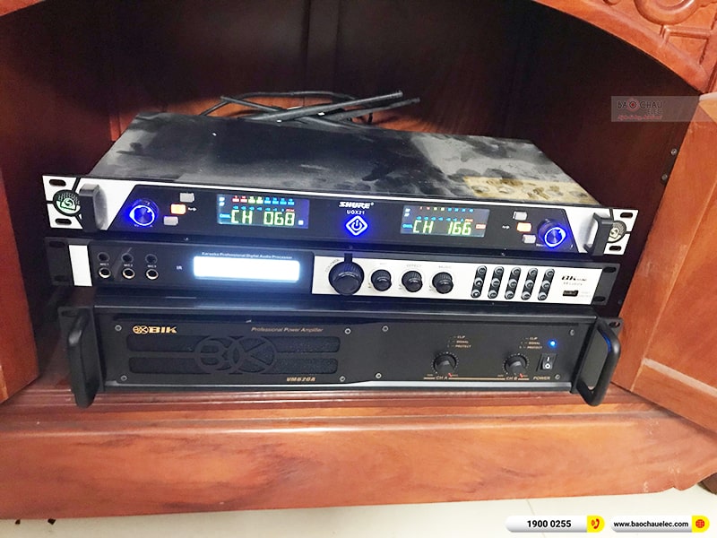 Lắp đặt dàn karaoke trị giá hơn 30 triệu cho chị Hiền tại Nam Định