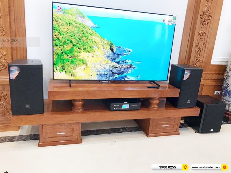 Lắp đặt dàn karaoke trị giá hơn 40 triệu cho chị Nga tại Nam Định