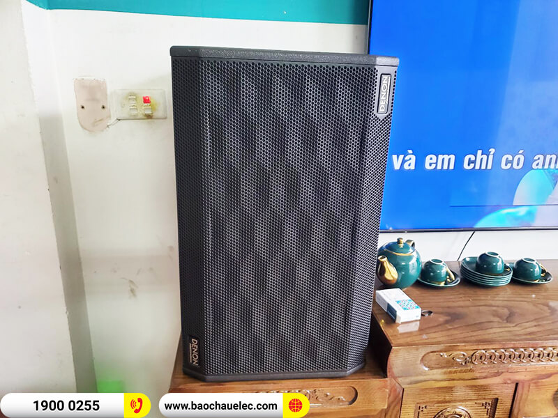 Lắp đặt dàn karaoke trị giá gần 40 triệu cho chú Hưng ở Hà Nội (Denon DP-R312, APP MZ-66, BKSound X6 Luxury, SW612-C, BJ-U500)