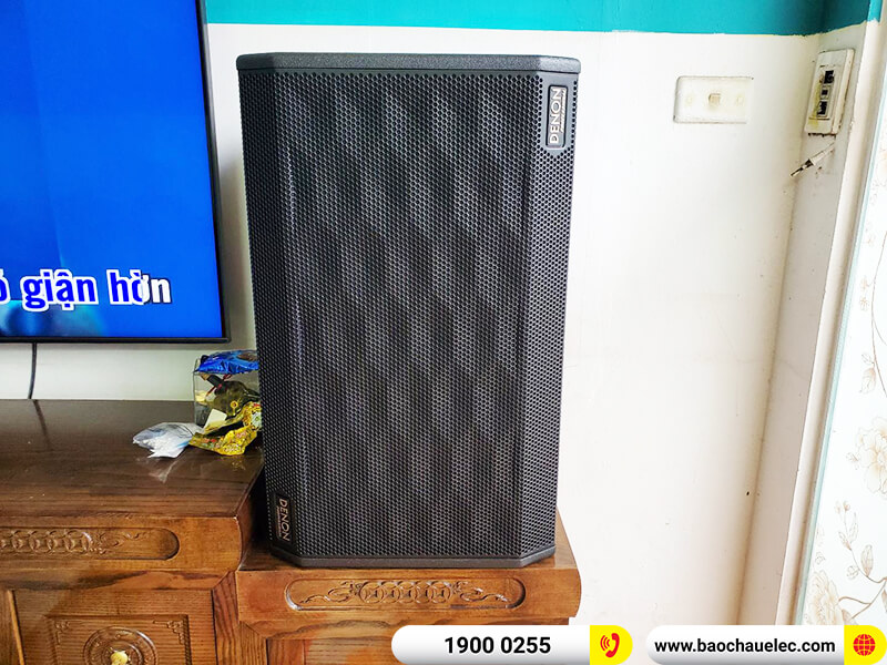 Lắp đặt dàn karaoke trị giá gần 40 triệu cho chú Hưng ở Hà Nội (Denon DP-R312, APP MZ-66, BKSound X6 Luxury, SW612-C, BJ-U500)