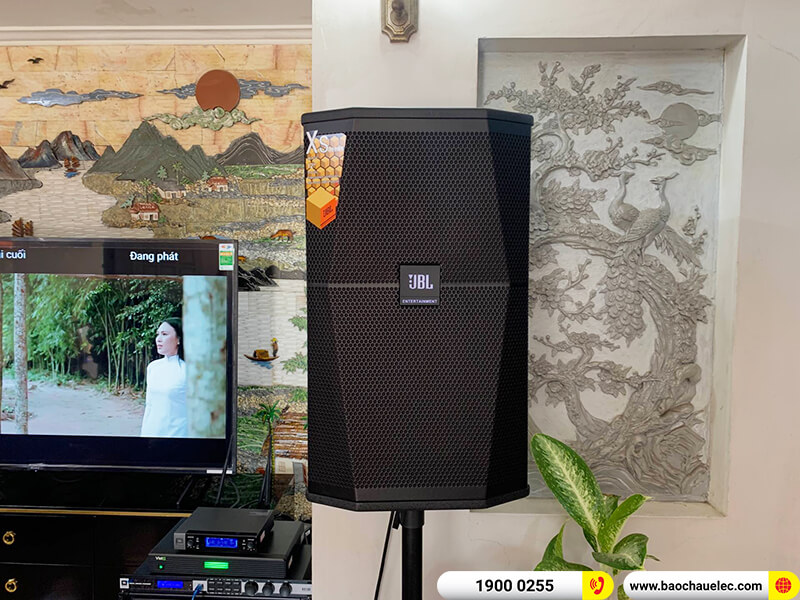 Lắp đặt dàn karaoke cho chú Khiêm ở Hà Nội trị giá gần 80 triệu (JBL XS12, BIK VM 620A, JBL KX180A, R120SW, JBL VM200, 4K Plus 4TB, Màn 22inch)