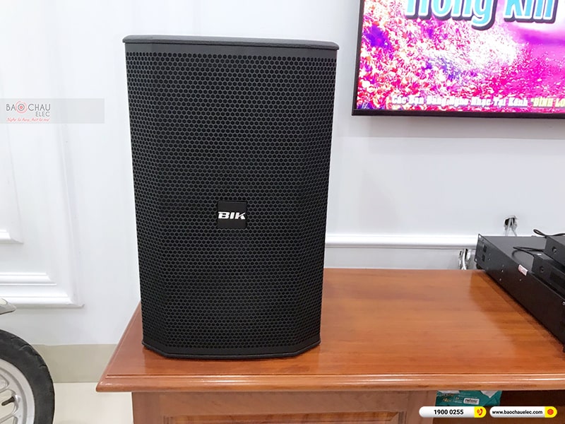 Lắp đặt dàn karaoke trị giá hơn 40 triệu cho công ty TNHH Tràng An tại Hà Nam (BIK BSP 412II, VM630A, BPR-5600, BJ-W66 Plus, BJ-U600) 