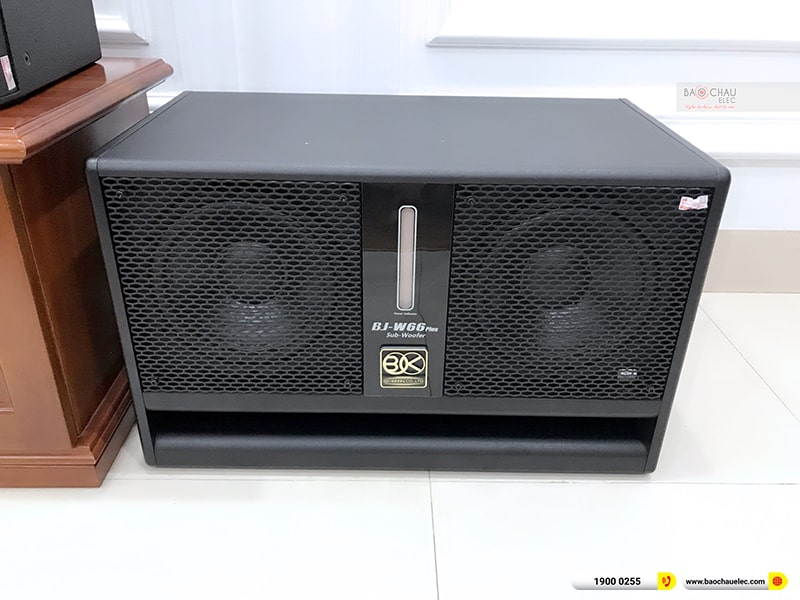 Lắp đặt dàn karaoke trị giá hơn 40 triệu cho công ty TNHH Tràng An tại Hà Nam (BIK BSP 412II, VM630A, BPR-5600, BJ-W66 Plus, BJ-U600) 