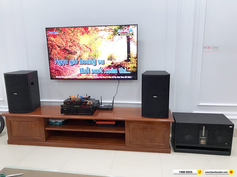 Lắp đặt dàn karaoke trị giá hơn 40 triệu cho công ty TNHH Tràng An tại Hà Nam (BIK BSP 412II, VM630A, BPR-5600, BJ-W66 Plus, BJ-U600) 