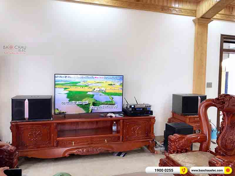Lắp đặt dàn karaoke gia đình anh Liệu tại Nam Định