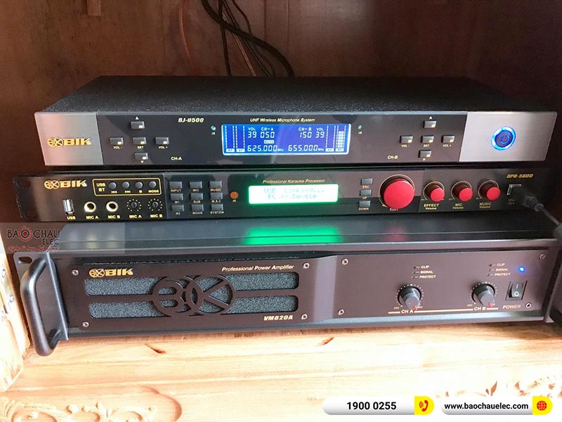 Lắp đặt dàn karaoke gia đình anh Nam tại Nam Định