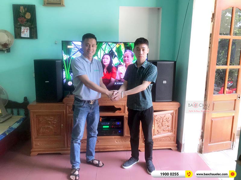Lắp đặt dàn karaoke gia đình anh Nam tại Nam Định