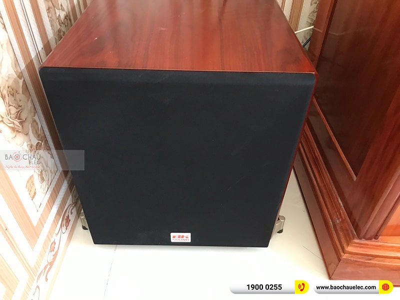 Lắp đặt dàn karaoke gia đình anh Sơn