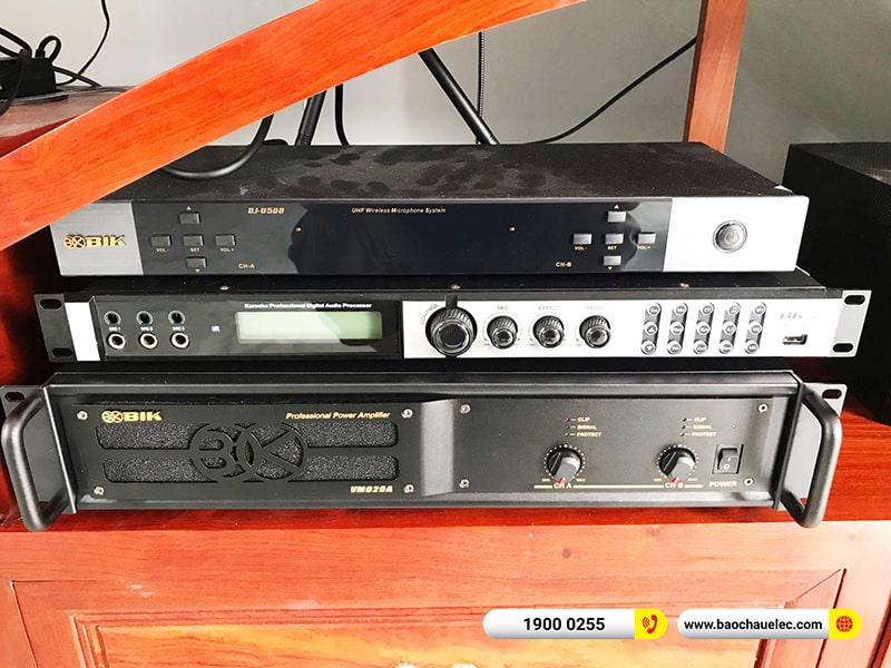 Lắp đặt dàn karaoke trị giá gần 40 triệu cho chị Liên tại Nam Định