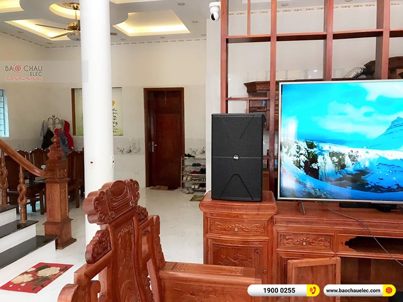 Lắp đặt dàn karaoke gia đình chị Sa tại Ninh Bình