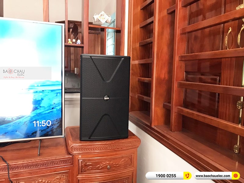 Lắp đặt dàn karaoke gia đình chị Sa tại Ninh Bình