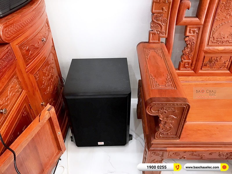 Lắp đặt dàn karaoke gia đình chị Sa tại Ninh Bình