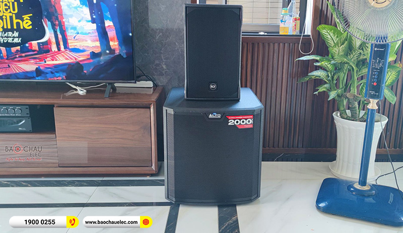Lắp đặt dàn karaoke chú Sơn tại Cần Thơ