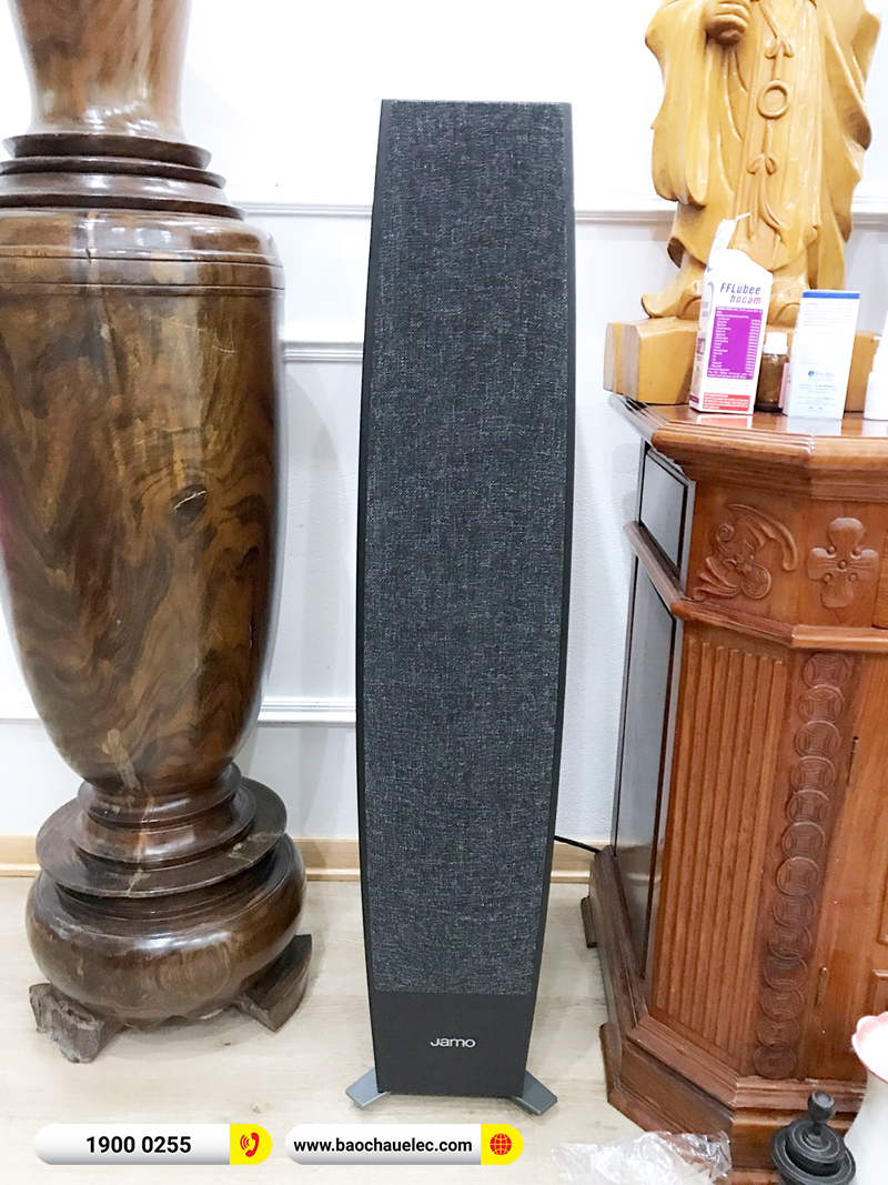Lắp đặt dàn nghe nhạc trị giá hơn 30 triệu cho anh Trực tại Nam Định (Jamo C97II, Marantz PM6007) 