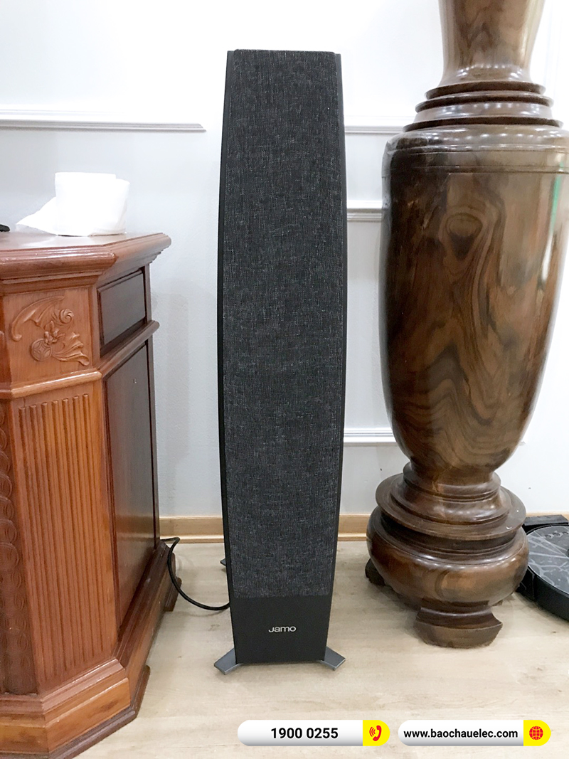 Lắp đặt dàn nghe nhạc trị giá hơn 30 triệu cho anh Trực tại Nam Định (Jamo C97II, Marantz PM6007) 