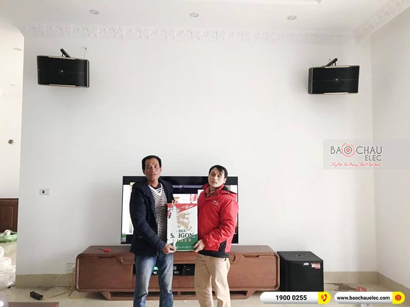 Lắp đặt dàn karaoke anh Luật tại Nam Định