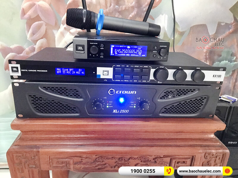 Lắp đặt dàn karaoke anh Tuyển tại Ninh Bình