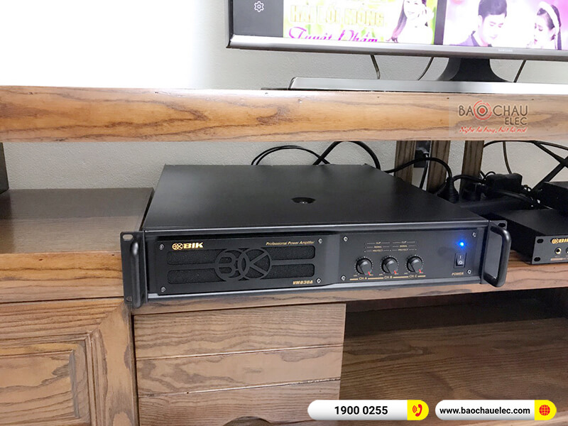 Lắp đặt dàn karaoke chị Hoa tại Nam Định