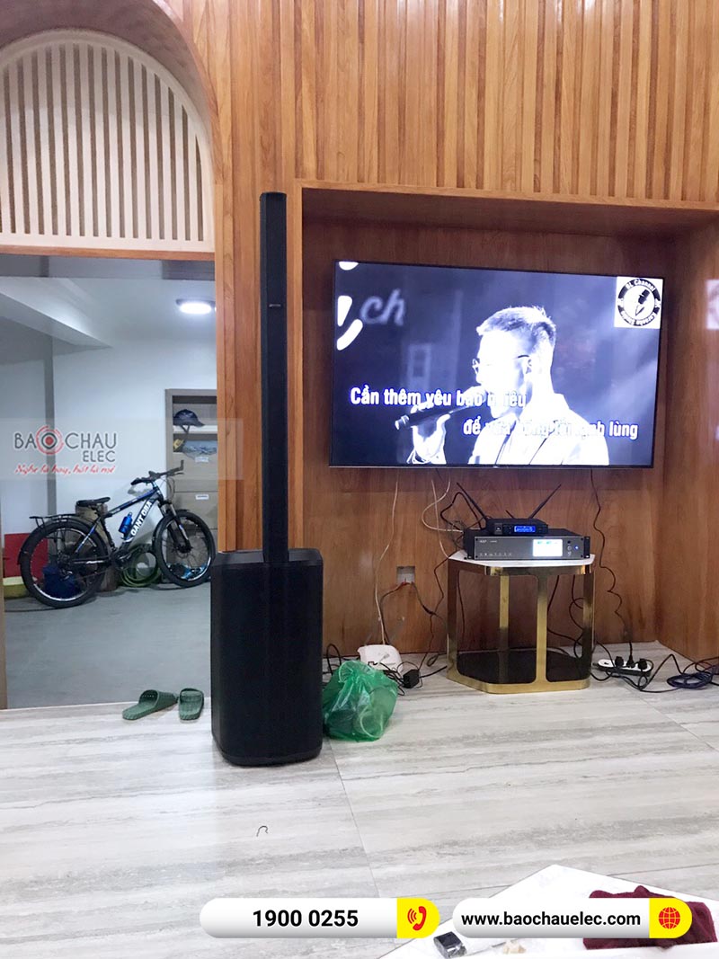 Lắp đặt d&agrave;n karaoke, loa Bose di động cho anh Dũng tại Nam Định 