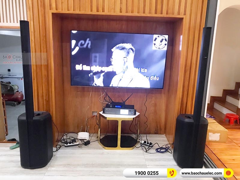 Lắp đặt d&agrave;n karaoke, loa Bose di động cho anh Dũng tại Nam Định 