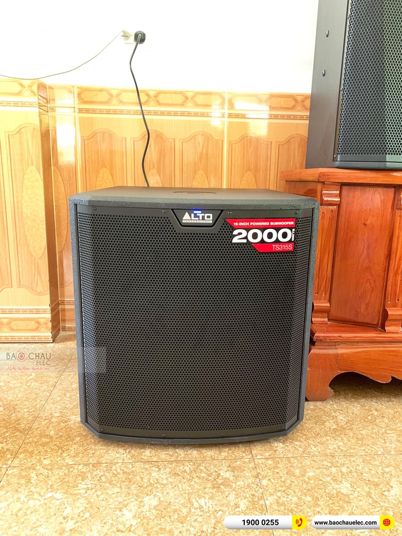 Lắp đặt dàn karaoke trị giá khoảng 70 triệu cho chị Ngân tại Nghệ An 
