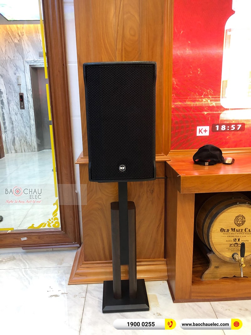 Lắp đặt dàn karaoke trị giá hơn 200 triệu đồng cho anh Trọng tại Nghệ An