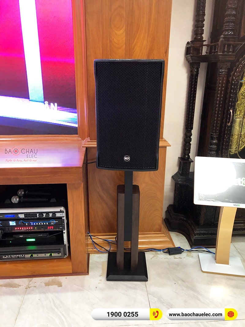 Lắp đặt dàn karaoke trị giá hơn 200 triệu đồng cho anh Trọng tại Nghệ An